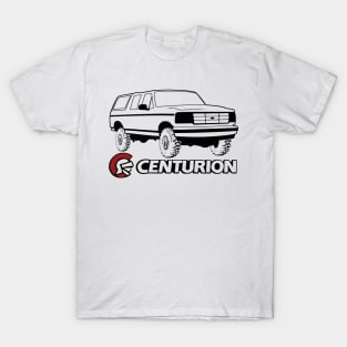 Ford Bronco Centurion w/tires, Black Print T-Shirt